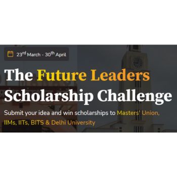 Future Leaders Scholarship Challenge by Master's Union