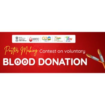 Poster Making Contest 2023 on Voluntary Blood Donation by Ministry of Health and MyGov