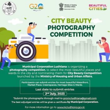 City Beauty Photography Competition 2023 by Municipal Corporation Ludhiana