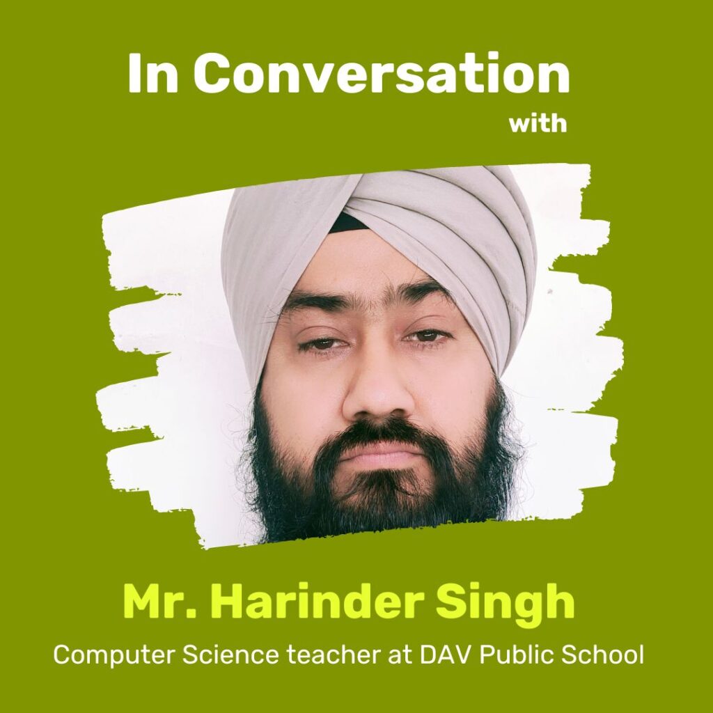 In Conversation with NoticeBard - Mr. Harinder Singh, DAV Public School, Adityapur