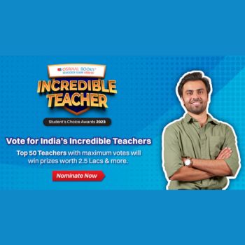 Incredible Teacher: Student's Choice Awards 2023 by Oswaal Books